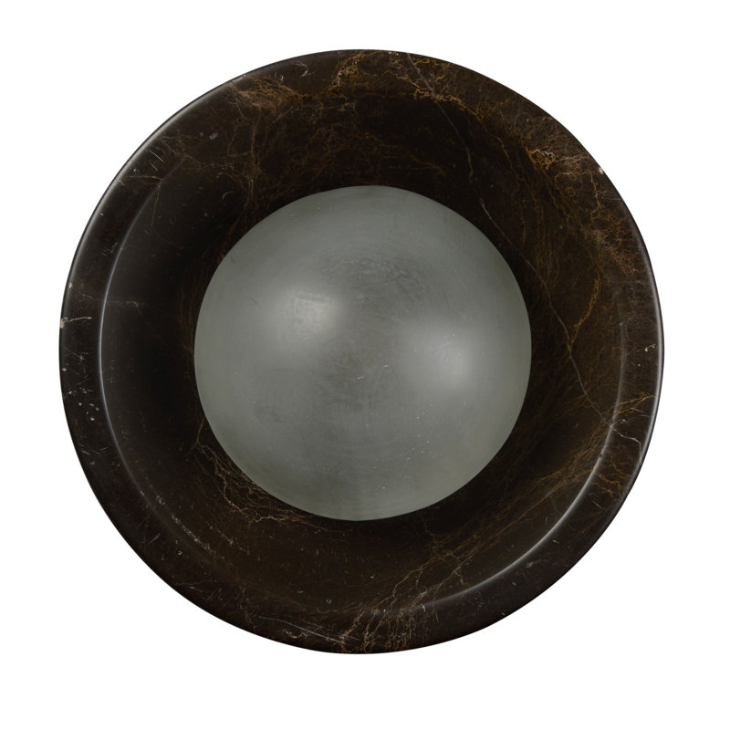 Fargo Sconce-Brown Italian Marble