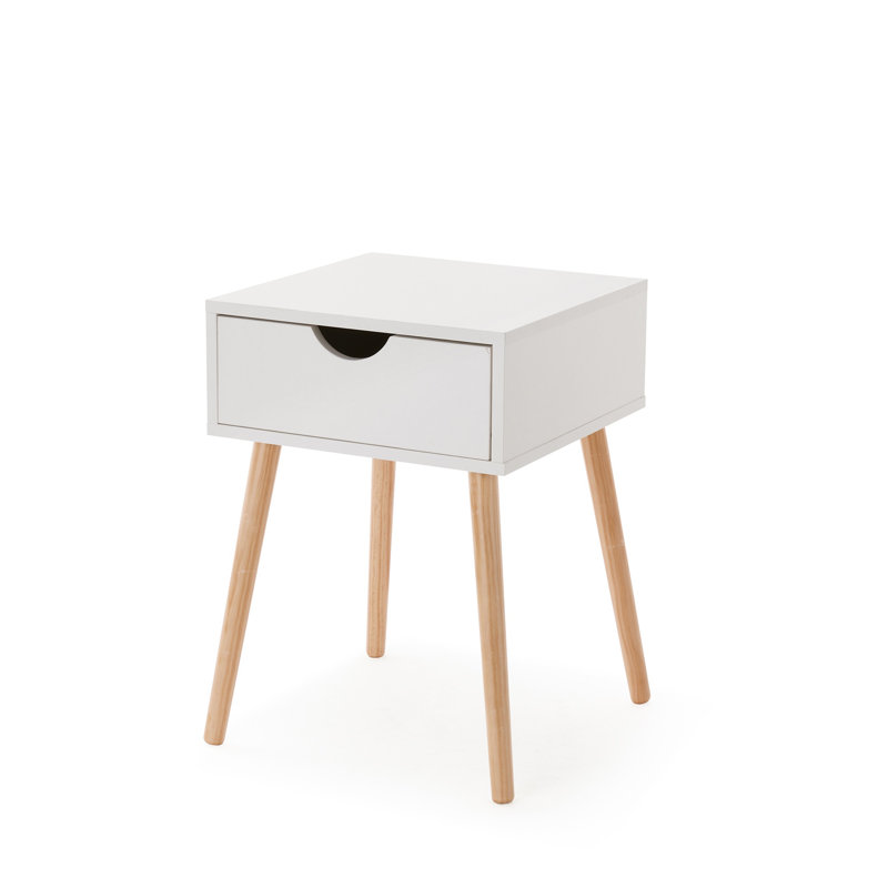 Table de bout avec rangement de 21,7 po de hauteur