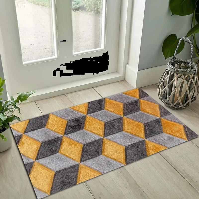 Shag Area Rug, Rectangle 60 x 110 cm