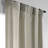 Eui Del Mar Striped Linen Blend Sheer Curtains - Single Panel Drapes-25768673-25768671
