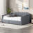 Modern Upholstered Daybed With Underneath Storage Sapce And Vertical Striped Design-1884103878-1884103879