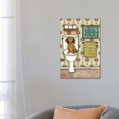 Change The Roll by Jamie Morath - Wrapped Canvas Painting