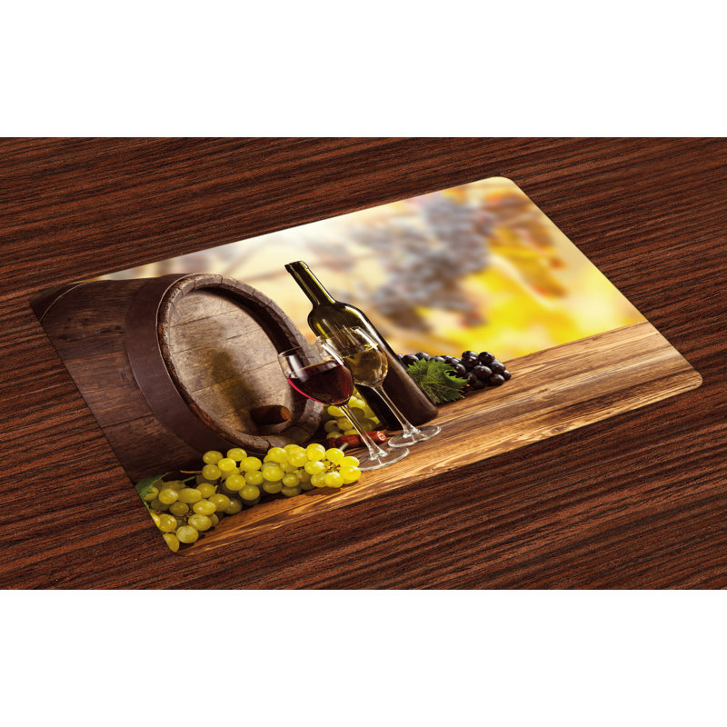 Colby Wine Wine Taste Placemat