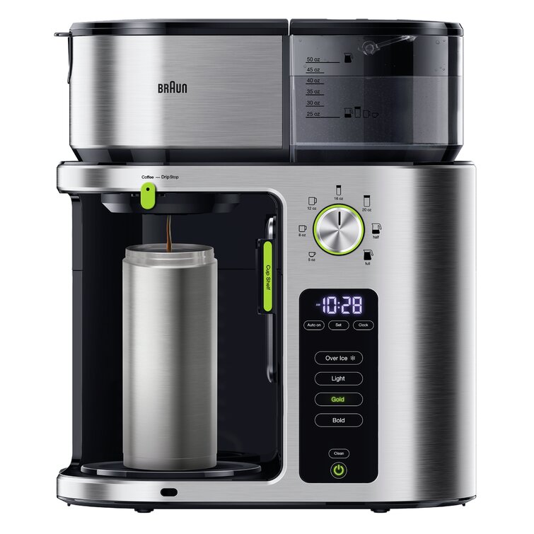 Braun Multi Serve Drip Coffee Maker KF9050 220v