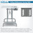 47.5'' x 28'' Foldable Sewing Table with Sewing Machine Platform