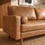 Aisha 70" Faux Leather Square Arm Loveseat-1414300728