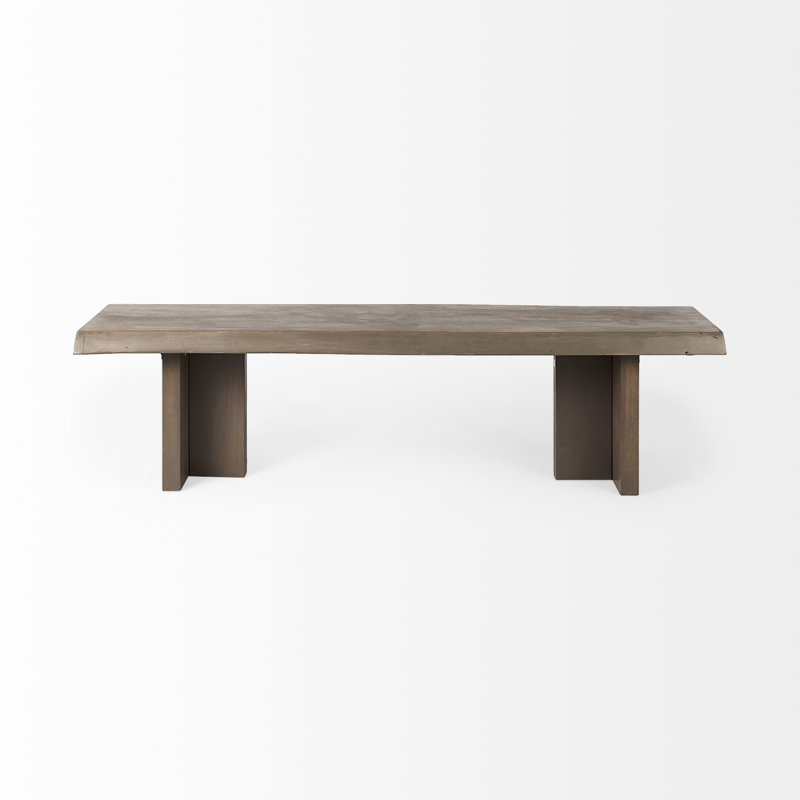Aspect Solid Wood Bench