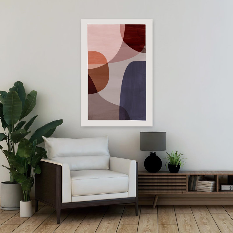 Art contemporain contemporain, H 36 po x l 24 po