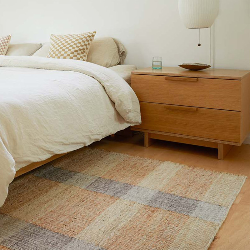 Hesse Jute Rug, Rectangle 4' x 6'