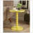 Acton Yellow Finish Accent Table
