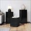 Tables d'appoint empilables de style rétro rétro, table d'appoint à colonne carrée MGO pour le salon, la chambre à coucher et le bureau, polyvalente et durable-1604192845