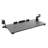 Mount-It! Ergonomic Sliding Under Desk Clamp Keyboard Tray and Mouse Platform, 26.4" x 11.8"