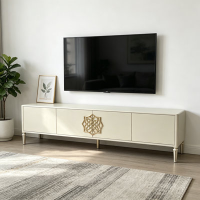 Meuble télé français minimaliste et luxueux