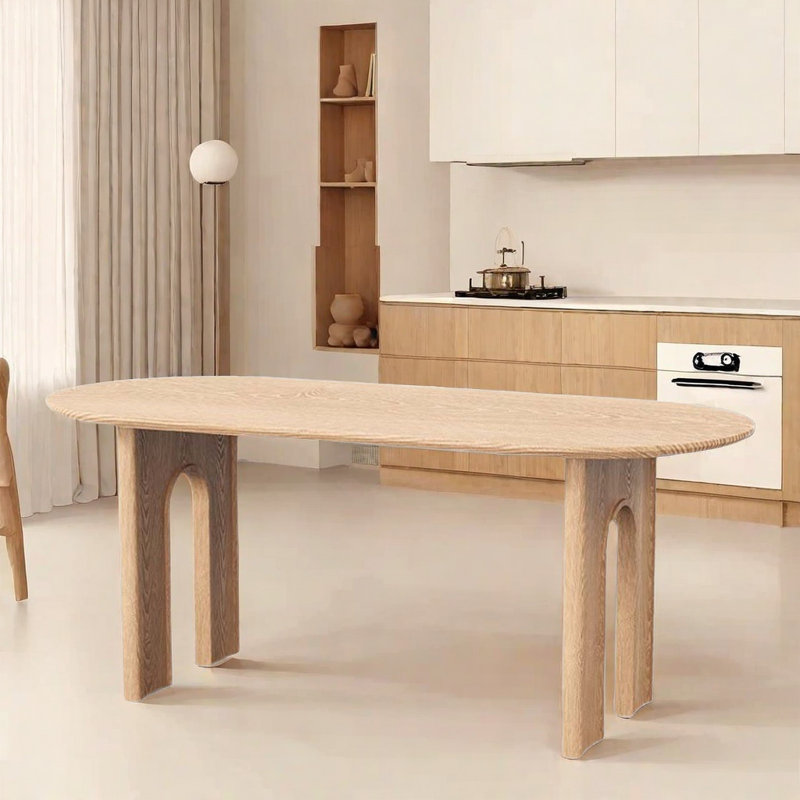 Table de salle à manger Tiberia, H 29,53 po x L 70,87 po x l 31,5 po