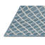 Tapis bleu en treillis lavable à la machine-1600505127