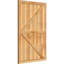 TimberCraft 5 3/8 "encadré avec panneaux n-lattes avec Z-Bar, cèdre rouge de l'Ouest-36420918-36420950