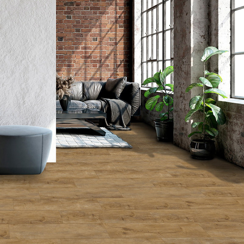 Revêtement de sol en vinyle imperméable 5,0 mm 12Mil Spc