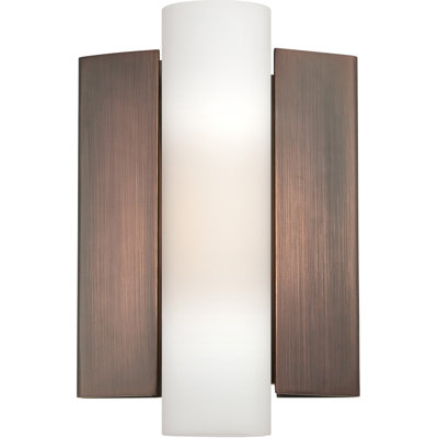 Applique murale encastrée 1 lumière Hazel Bronze