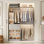 Navada Closet System with Wooden Drawers and Two Hanging Rods