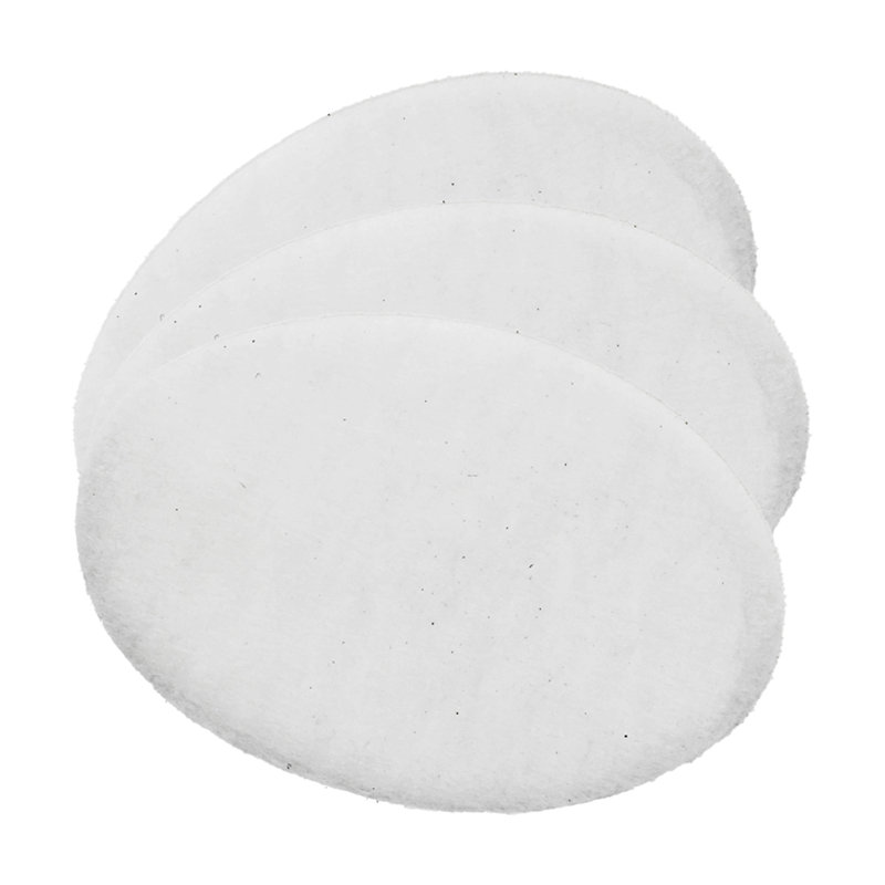 OVENTE Charcoal and Oil Vapor Replacement Filter Set Compatible with 2L Electric Deep Fryer FDM2201BR, Odor-Reducing Filters for Cleaner, Safer Home Frying, Black & White ACPFDM2203