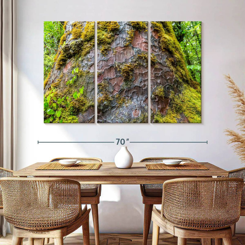Mossy Kauri Tree, 42" H x 65" W