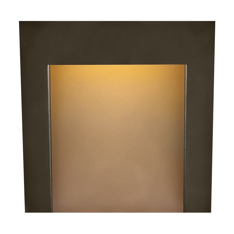Hinkley Taper Integrated LED Outdoor Wall Mount, Textured Oil Rubbed Bronze