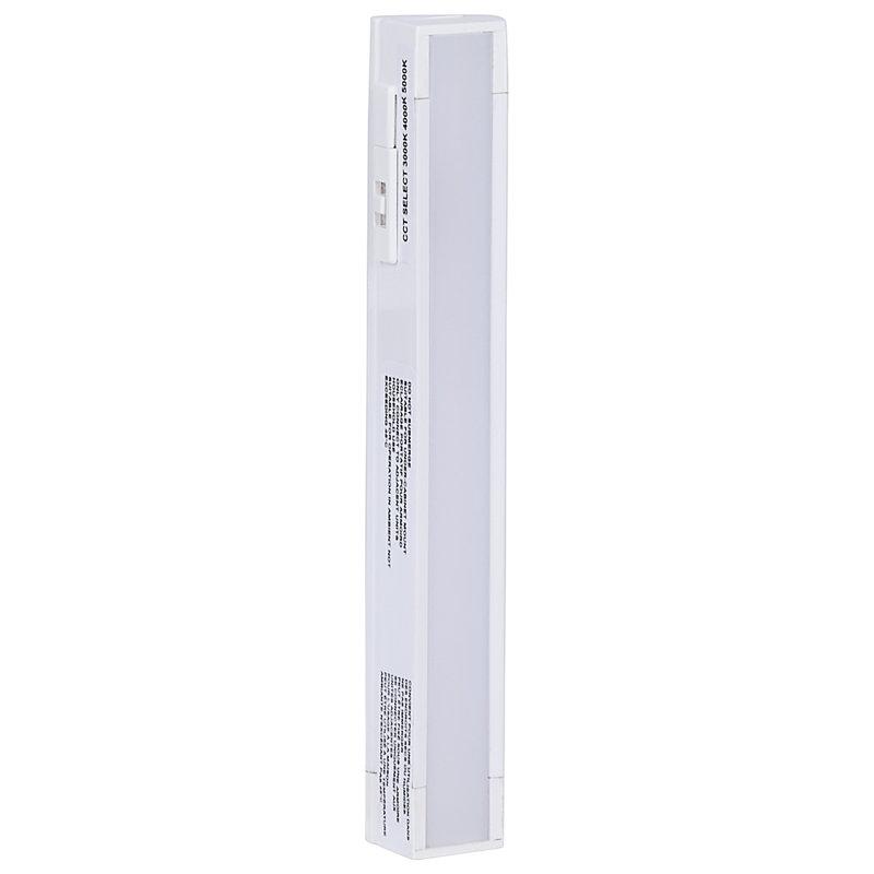 2 watts 6 pouces DEL sous l'armoire - 30K / 40K / 50K CCT sélectionnable - 120 Volt, Blanc