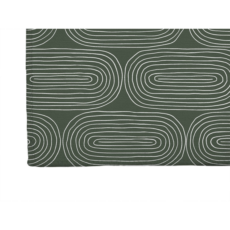 Earthy Embrace Non-Slip Outdoor Rug, Runner 2'6" x 8'