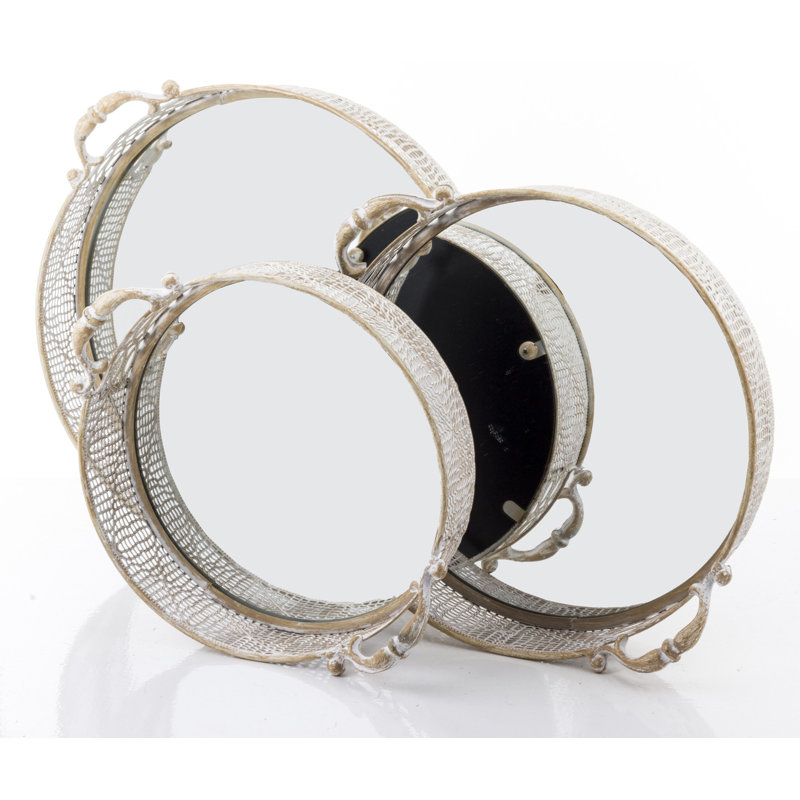 Leiston Metal Tray - Set of 3