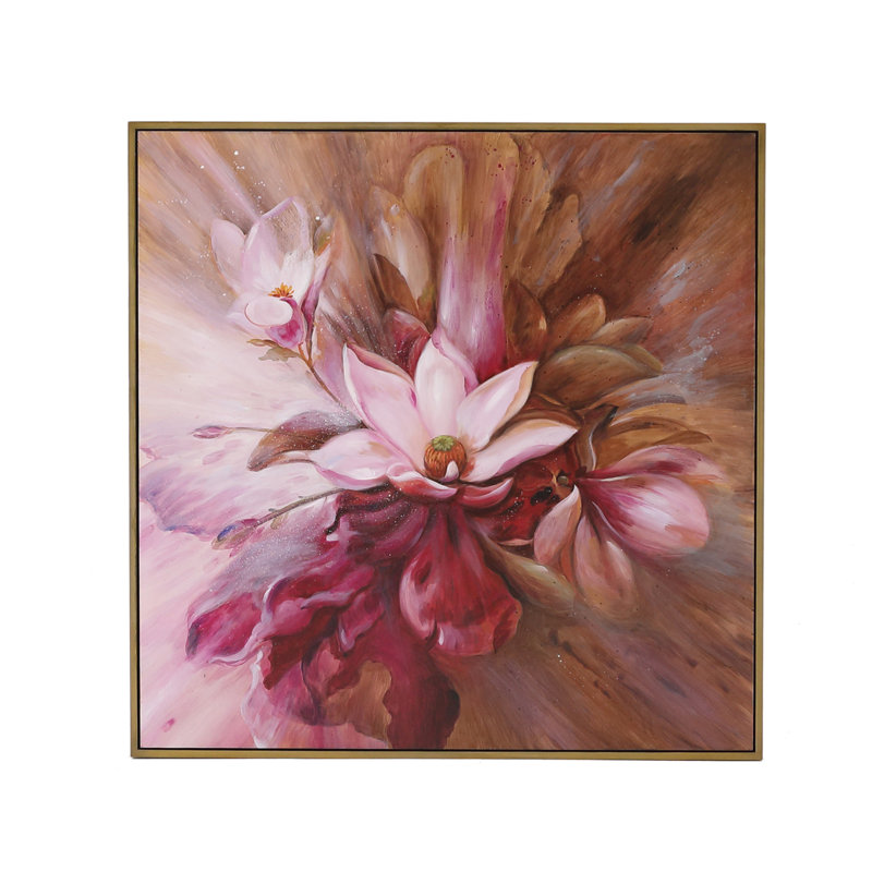 MAGNOLIA POWER WALL ART, 39.6" H x 39.6" W