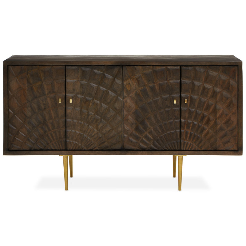 Birkholz 152cm Solid Wood Sideboard