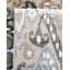 Tapis noué à la main unique en son genre Ikat - multicolore, 8 pi 10 po x 12 pi 1 po