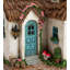 Statue de jardin miniature fée maison de campagne anglaise