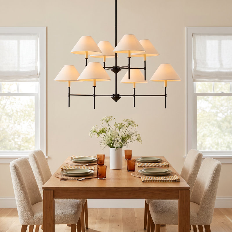 Alessandra Iron 8-Light Chandelier