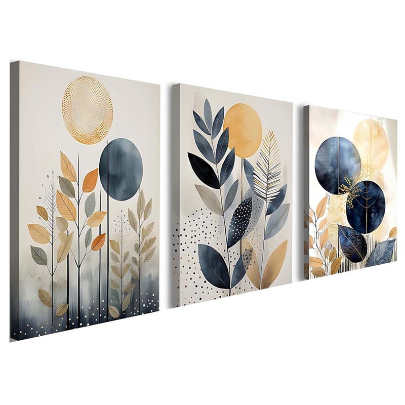 3 Piece Wrapped Canvas Print