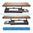 Mount-It! Keyboard Drawer Under Desk w/ Mouse Platform, Under-Counter Computer Keyboard Tray, 21 in.