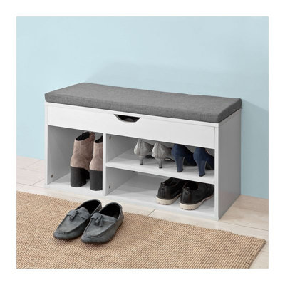 5 Pair Shoe Storage Bench