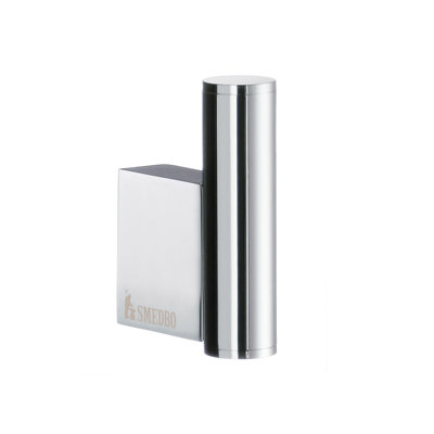 AIR collection single robe hook- polished chrome 