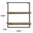 Destiny 2 Piece Tiered Shelf