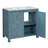 36" Bathroom Vanity with Ceramic Sink and Ample Storage Cabinet-1042989631