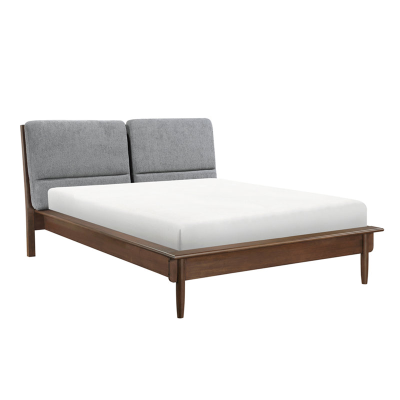 Mobilier de chambre à coucher Mid-Century, Très grand lit