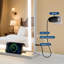 Lighted Makeup Mirror with 3 LED Lighting Modes, 10x Magnification, Touch Control, Tabletop or Wall-Mounted Vanity Mirror