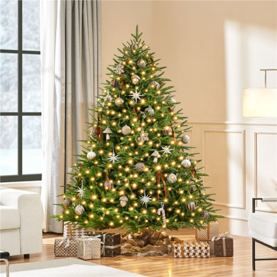 Pre-Lit Fir Christmas Tree