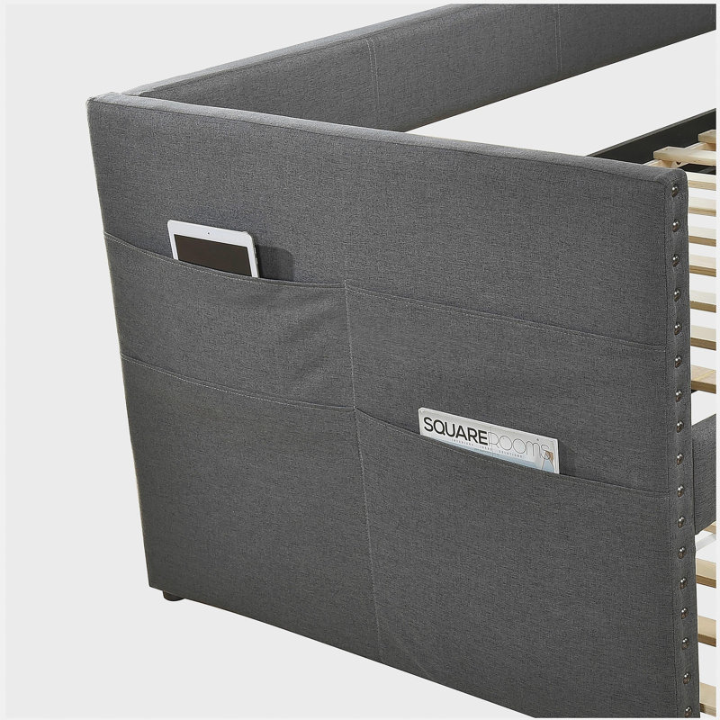 Lit de jour Modern, Gris foncé