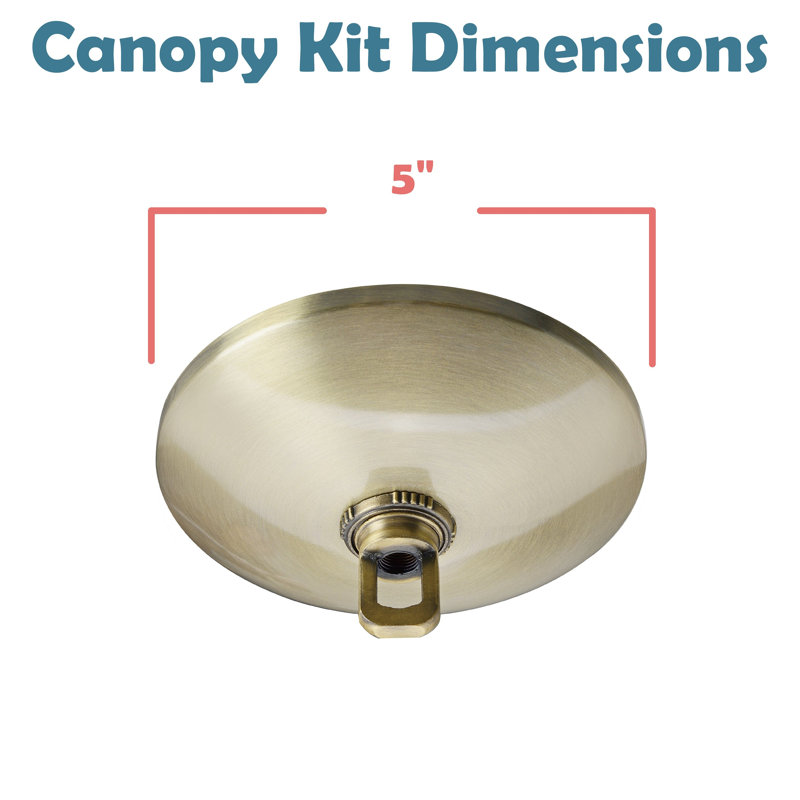 Canopy, Antique Brass