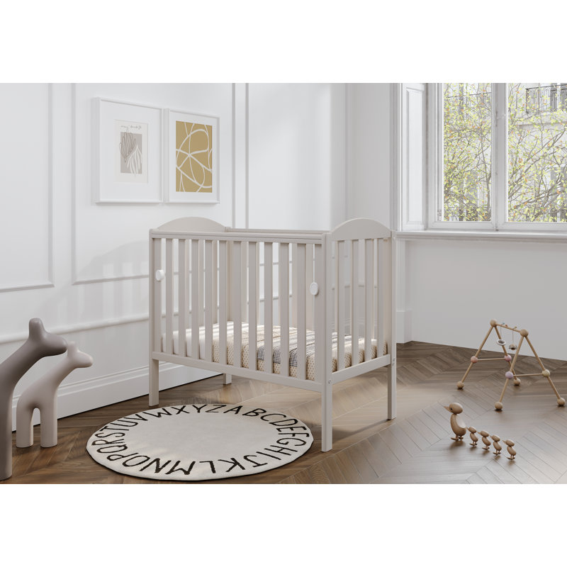 Waffi Space Saver Cot Cashmere With Bamboo Mattress 