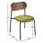 SideBySide 18'' H Upholstered Stacking Side Chair-74747884-74747885