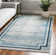 Tapis bleu à rayures Kimberling