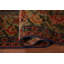 Tapis traditionnel pré-1900 à teinture végétale 5 x 6