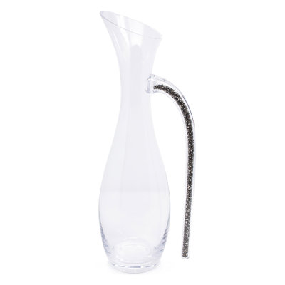 Sparkles Home | Vetrina Crystal Decanter | Rhinestone Handle | Elegant Wine Serving